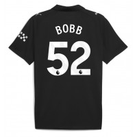 Camisa de Futebol Manchester City Oscar Bobb #52 Equipamento Secundário 2025-26 Manga Curta